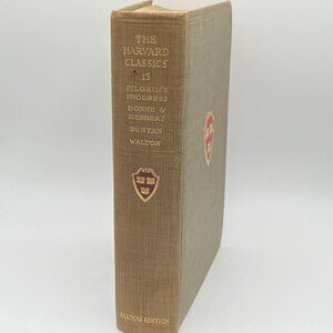 Harvard Classics 1909 Pilgrim Bunyan Walton Alumni Edition De Luxe Limited 1000